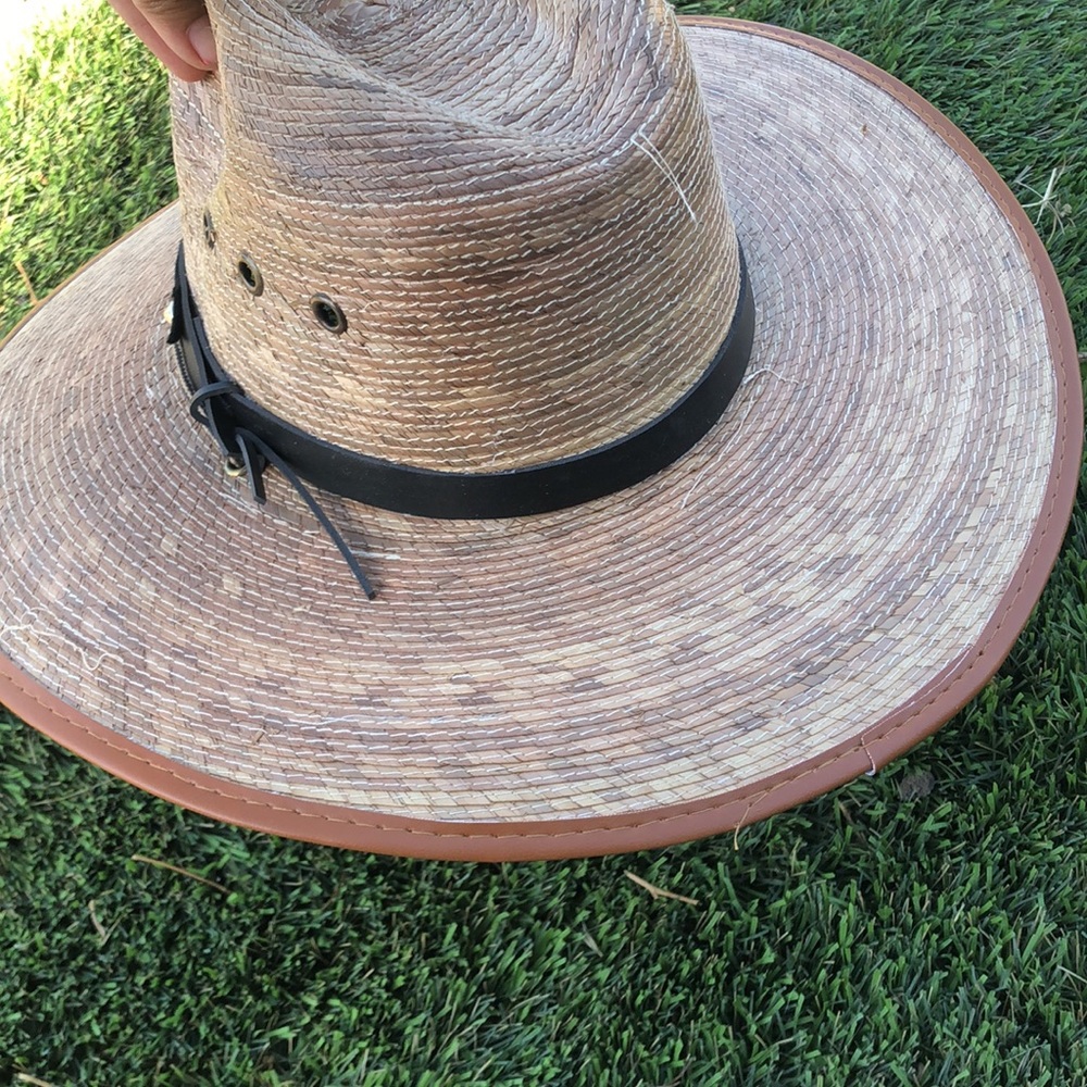Palm leaf hat
